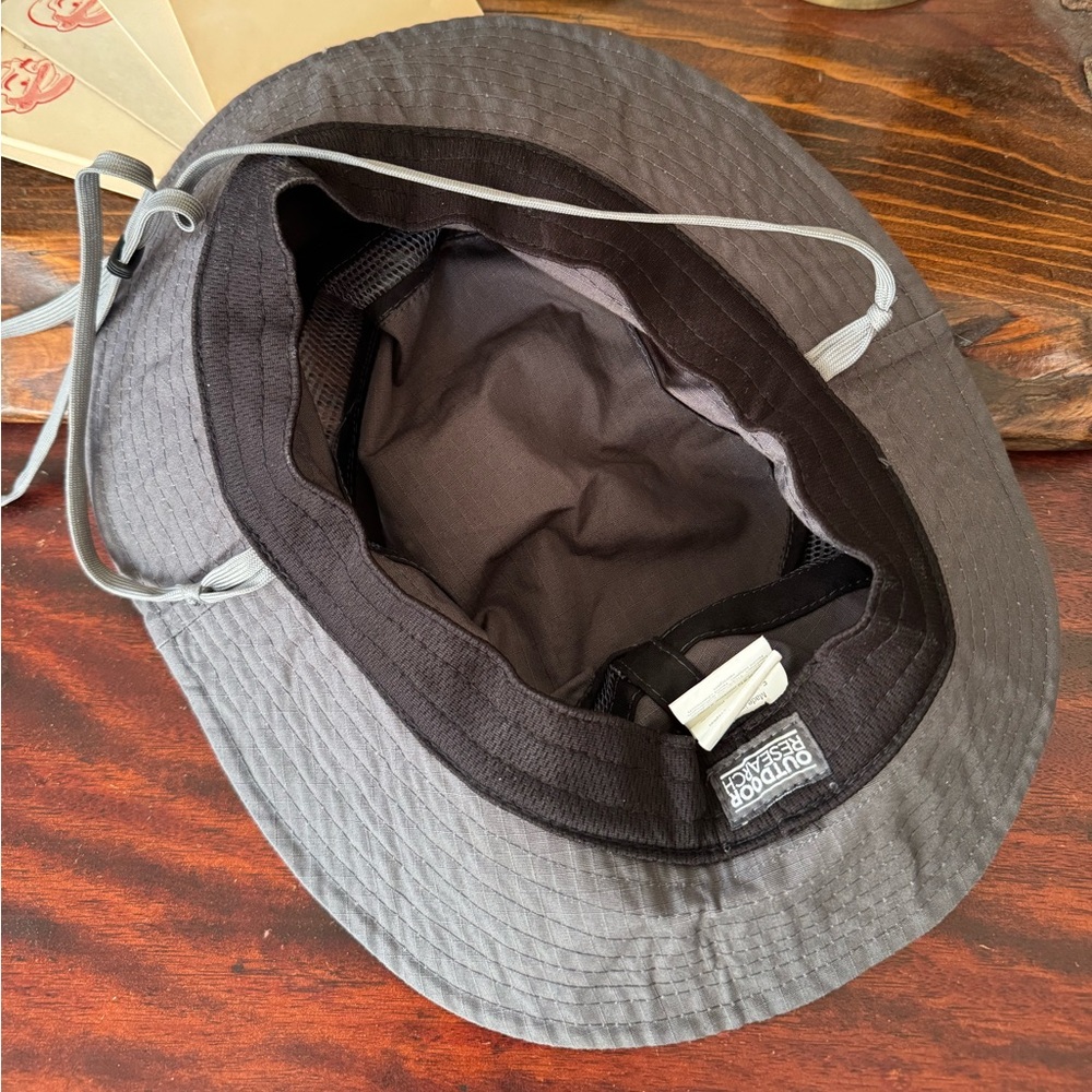 Outdoor Research Vented Bucket Hat, Gray sz Large - Picture 4 of 5